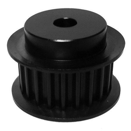 B B MANUFACTURING 28-8MX21-6FS6, Timing Pulley, Steel, Black Oxide,  28-8MX21-6FS6